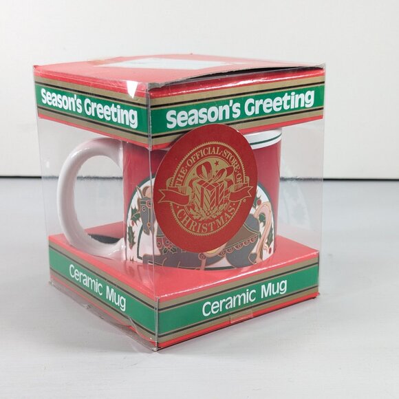 Woodward Canada Christmas mug Horse Holiday Mug Vintage Gift idea - Picture 4 of 14